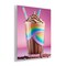 Stupell Industries Rainbow Hued Milkshake Wall Plaque Design by Tabz Jones